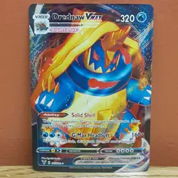 Pokemon Card Drednaw VMAX 015/073 Champions Path Rare Holo 2020 - Image 1
