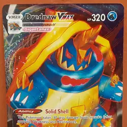 Pokemon Card Drednaw VMAX 015/073 Champions Path Rare Holo 2020 - Image 2