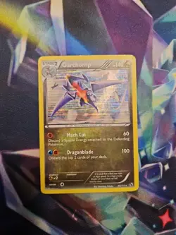 Pokemon Garchomp TCG Holo Rare Card 96/113 Legendary Treasures MP - Image 2