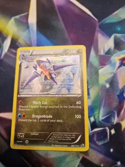 Pokemon Garchomp TCG Holo Rare Card 96/113 Legendary Treasures MP - Image 3