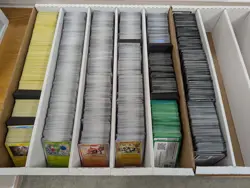 Pokemon Card Bulk with Code Cards 4000+ C/ UC/ Reverse/Reg Holos 23.3lbs - Image 1