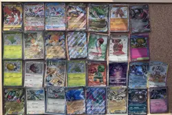 Pokemon TCG 30x Card Bundle Full Art Holo EX VMax Lot 1 - Image 1