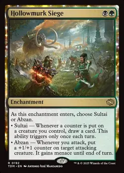 [MTG] Hollowmurk Siege (0192) (TDM) NM - Image 1
