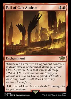 [MTG] Fall of Cair Andros (Foil) (0124) (LTR) NM - Image 1