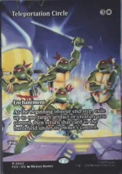 Teleportation Circle (Borderless): #2, Magic: The Gathering Nm 302N - Image 1
