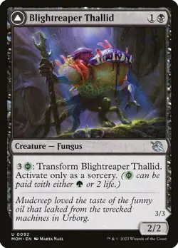 [MTG] Blightreaper Thallid (0092) (MOM) NM - Image 1