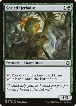 [MTG] Scaled Herbalist (204) (AFR) NM - Image 1