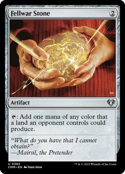 [MTG] Fellwar Stone (Foil) (0382) (CMM) NM - Image 1