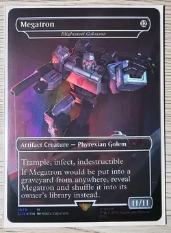 Megatron - Blightsteel Colossus Secret Lair Drop Foil - Image 1