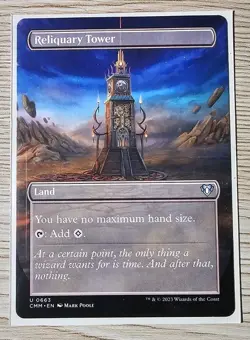 Reliquary Tower (Borderless) Commander Masters Regular - Image 1