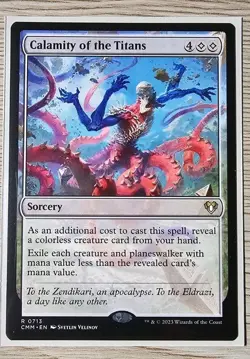 Calamity of the Titans Commander Masters Regular - Image 1