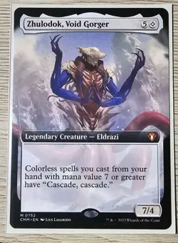 Zhulodok, Void Gorger (Extended Art) Commander Masters Regular - Image 1