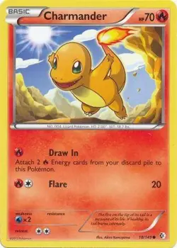 Charmander 18/149 - Pokemon Boundaries Crossed Common Card - Image 1