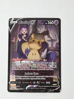2022 Pokemon SWSH Brilliant Stars Full Art Mimikyu V Trainer Gallery TG16/TG30 - Image 1