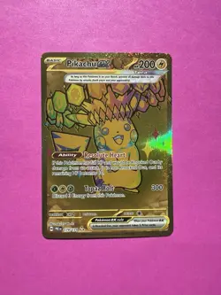 Pokemon TCG Pikachu EX Hyper Rare Card 179/131 Prismatic Evolutions - Image 1