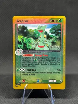Sceptile - 20/109 - Pokemon TCG Ex Ruby & Sapphire Reverse Holo Rare LP - Image 1