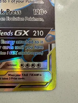 Pokemon Eevee & Snorlax GX TAG TEAM Ultra Rare 171/181 Holo Team Up 2019 Card - Image 5