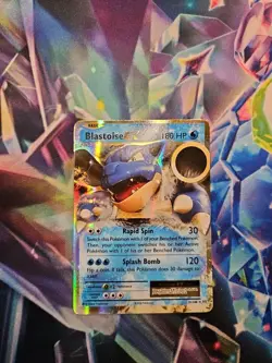 Pokemon TCG Blastoise EX 29/146 Holo Rare XY Evolutions VLP Off Center OC Miscut - Image 2
