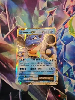 Pokemon TCG Blastoise EX 29/146 Holo Rare XY Evolutions VLP Off Center OC Miscut - Image 3