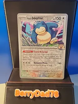 Hop's Snorlax 117/159 SV09: Journey Together Reverse Holo Pokemon TCG NM - Image 1