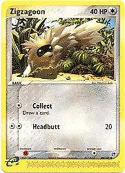 Pokemon Sandstorm Common Card - Zigzagoon 85/100 - Image 1