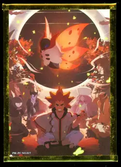 Pokemon Elf Eif Origin Collection PC 17 GOLD BORDER CASE HIT #'d 15/68 Volcarona - Image 1