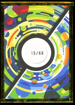 Pokemon Elf Eif Origin Collection PC 17 GOLD BORDER CASE HIT #'d 15/68 Volcarona - Image 2