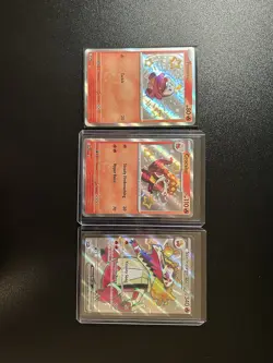 🔥 Shiny Skeledirge/Crocalor/Fuecoco SVP 079/080/081 Promo Trio Pokemon TCG 🔥 - Image 2