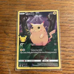 Pokemon TCG Celebrations Pikachu Holo 005/025 2021 - Image 1