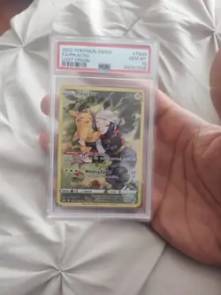 2022 Pokemon TCG Lost Origin Pikachu Full Art Trainer Gallery PSA 10 #TG05/TG30 - Image 1