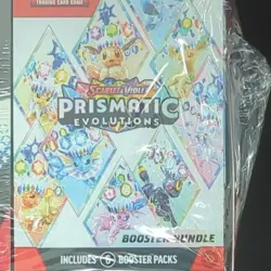 Pokemon Scarlet & Violet Prismatic Evolutions Booster Bundle Surprise Box Eevee - Image 3