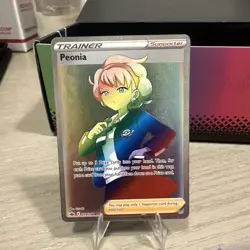 Pokemon TCG Chilling Reign 219/198 Peonia Secret Rare - NM - Image 1