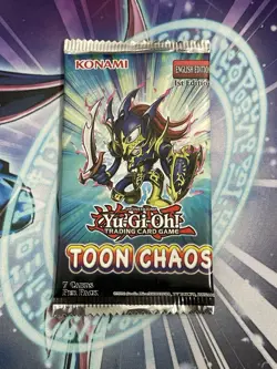 Yugioh! TCG Toon Chaos 1st Edition English Booster Pack (Factory Sealed) - Image 1
