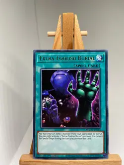 Extra-Foolish Burial - Gold Rare 1st Edition MAGO-EN055 - NM - YuGiOh - Image 1