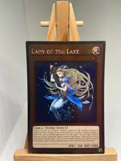 Lady Of The Lake - Platinum Rare Limited Edition NKRT-EN013 - LP - YuGiOh - Image 1