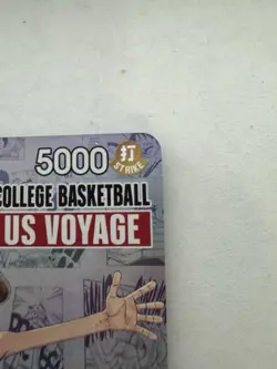 One Piece Monkey D. Luffy College Basketball US Voyage Promo Card CHECK PHOTOS - Image 4