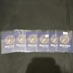 Bandai One Piece Card Game Kouzuki Hiyori Holo Lot of 6 English Cards - Image 2