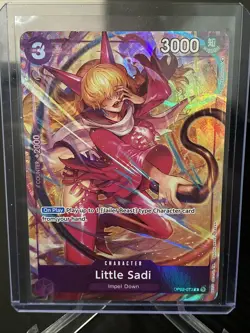 One Piece Little Sadi (NM Alt Art) OP02-073 Paramount War Foil - Image 1