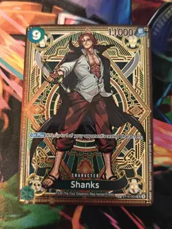 One Piece Shanks (SP) ST16-004 A Fist of Divine Speed Alt Art OP11 - Image 1