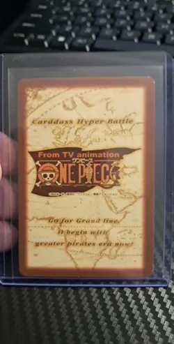 BANDAI One Piece Hyper Battle C222 LUFFY CREW SCARCE EARLY CARD - Image 2