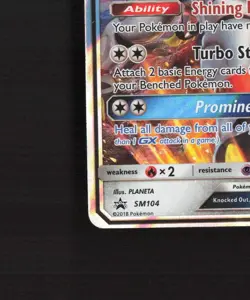 Solgaleo GX SM104 Sun & Moon Black Star Promo Holo Pokemon Card LP - Image 5
