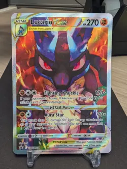 Lucario VSTAR SWSH291 SWSH: Sword & Shield Promo Card Holo pokemon - Image 1