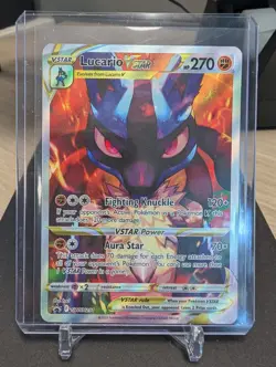 Lucario VSTAR SWSH291 SWSH: Sword & Shield Promo Card Holo pokemon - Image 3