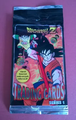 Dragon Ball Z Trading Cards Series 1 Booster Pack New & Sealed Artbox 1999 - Image 2