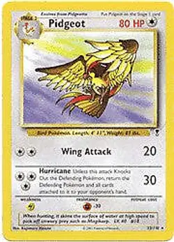 Legendary Collection 33/110 Pidgeot Pokemon Card - Image 1
