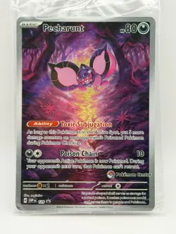 Pecharunt Pokemon Center Promo Card 129 Sv: Scarlet & Violet NM - Image 1