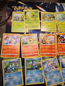 McDonald's 2021 25th Anniversary 30 POKEMON CARDS Lot With Holos Partial Set - Image 3