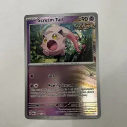 Pokemon 2023 Paradox Rift Scream Tail Holo Foil Card 86/182 Reverse Holo - Image 2