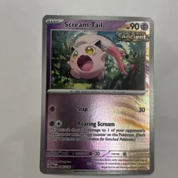 Pokemon 2023 Paradox Rift Scream Tail Holo Foil Card 86/182 Reverse Holo - Image 4