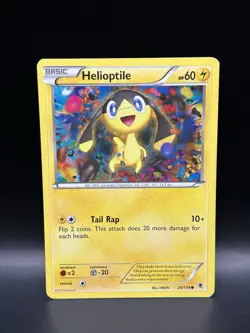 Helioptile 28/119 (regular/reverse holo) - Pokemon Phantom Forces Card - MP - Image 2